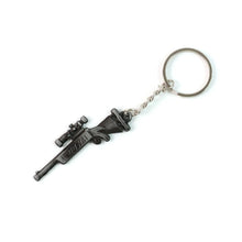 Premium Metal Rifle Gun Shape Keychain (1 Pc) - justgrabit.in | Just Grab It