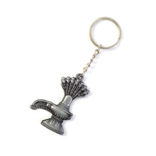 Premium Metal Shiva Lingam with Naag Religious Keychain (1 Pc) - justgrabit.in | Just Grab It