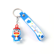 Cute Silicone 3D Key Chain with Metal Hook & Strap (Pack of 1) - justgrabit.in | Just Grab It