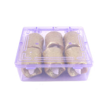 Christmas Premium Glitter LED Tealight Candles (6 Pc Set) - justgrabit.in | Just Grab It