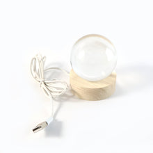 3D Crystal Ball lamps With Base (1 Pc / Mix Design) - justgrabit.in | Just Grab It