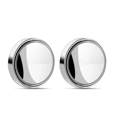 Car Blind - Spot Side Mirror Silver Frame - (2 Pc / Set) - justgrabit.in | Just Grab It