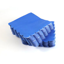 Royal Scalloped Disposable Paper Napkins (23 x 23 Cm / Approx 120 Pc) - justgrabit.in | Just Grab It
