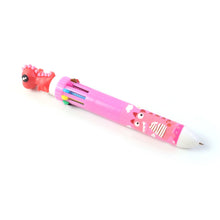 Cute Character Design 10 - in - 1 Multicolor Ball Pen (1 Pc) - justgrabit.in | Just Grab It