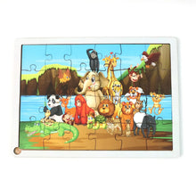 Educational Wooden Jigsaw Puzzle Board - (Mix Design / 1 Pc) - justgrabit.in | Just Grab It