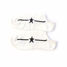 White Star Pattern Low - Cut Socks (1 Pair) - justgrabit.in | Just Grab It