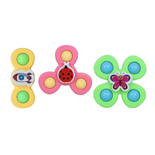 Colour Baby Spinner Toy Set – Suction Cup Sensory Spin Toys (3 Pc Set) - justgrabit.in | Just Grab It