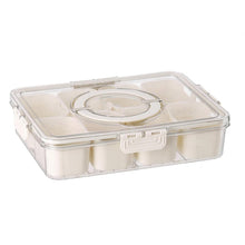 6 - Compartment Fridge Storage Box with Lid - justgrabit.in | Just Grab It