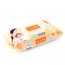 Tulips Sensitive Baby Wet Wipes (1 Set) - justgrabit.in | Just Grab It