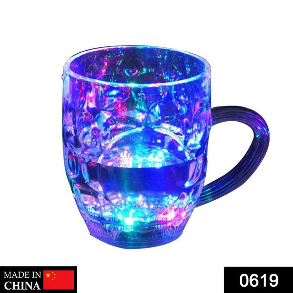 Led Glass Cup (Rainbow Color) - Justgrabit Inc.