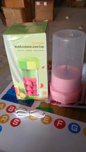 Portable Multifunctional Electric Juicer Cup, USB Juice Maker 6 blade (350 ML) - Justgrabit Inc.