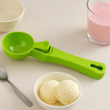 Plastic Ice Cream Scoop, 1 pc, Green - Justgrabit Inc.