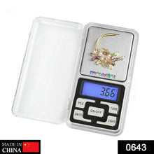 Multipurpose (MH - 200) LCD Screen Digital Electronic Portable Mini Pocket Scale(Weighing Scale), 200g - Justgrabit Inc.
