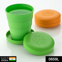 Unbreakable Magic Cup / Folding / Pocket Glass for Travelling - Justgrabit Inc.