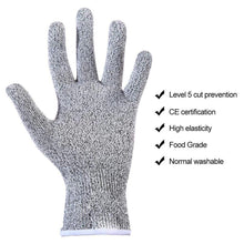 Anti Cutting Resistant Hand Safety Cut - Proof Protection Gloves (Multicolour) - Justgrabit Inc.
