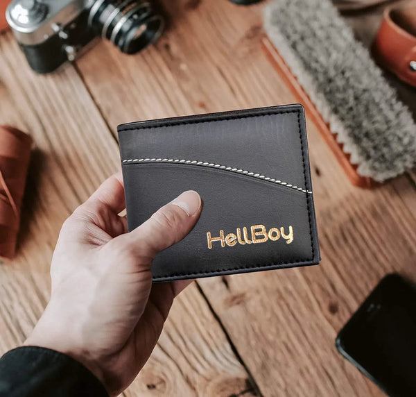 Mens Leather Wallet / Leather Wallet for Men - Justgrabit Inc.