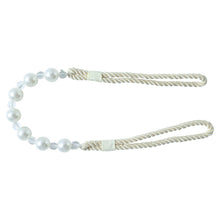 Elegant Pearl Beaded Curtain Tieback (1 Pc) - justgrabit.in | Just Grab It