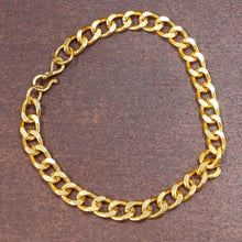 Stylish Gold - Plated Chain Bracelet for Men & Women - (1 Pc) - justgrabit.in | Just Grab It