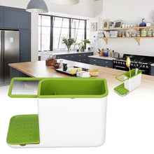 3 - in - 1 Plastic Sink Stand for Kitchen Use - justgrabit.in | Just Grab It