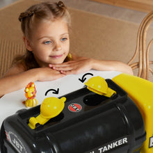 Big Heavy Duty Unbreakable Toy Truck with Sound | Friction Powered Oil - Water Tanker - justgrabit.in | Just Grab It