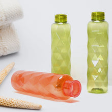 3Pc Set Diamond Cut Bottle Used for storing water and beverages purposes for people. - Justgrabit Inc.
