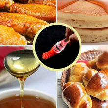 Silicone Flat Pastry Cooking Oil Brush for Grilling, Tandoor and BBQ (2Pc) - Justgrabit Inc.
