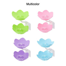 Double Layer Flower Self Draining Soap Dish Holder, Bathroom Shower Soap Holder Dish Storage Plate Tray for Bathroom, Kitchen, Bathtub - justgrabit.in | Just Grab It