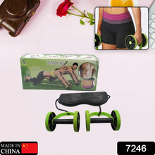 Professional Fitness Imported Ab Builder Ab Care Xtreme Fitness Resistance Exerciser Resistance Tube Ab Slimmer Rope Exerciser Body Building Home Gym Trainer for Both Men & Women (1 Pc) - justgrabit.in | Just Grab It