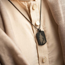 Hanuman Chalisa Locket with Gada, Chain (1 Pc) - justgrabit.in | Just Grab It