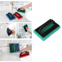 Handle Scrubber Brush widely used by all types of peoples for washing utensils and stuffs in all kinds of bathroom and kitchen places etc. - Justgrabit Inc.