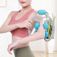 Muscle Massage Roller for Leg Soreness & Relaxation (5 Wheels, 1 Pc) - Justgrabit Inc.