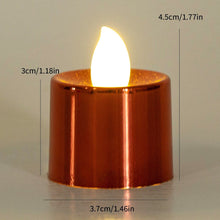 LED Tea Light Electrical Candles / Diya – Plastic Candle Lights (24 Pc Set) - justgrabit.in | Just Grab It