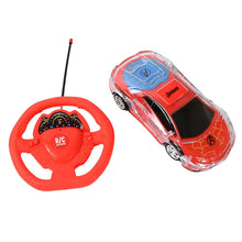Plastic RC Racing Car – 2 - Way Control with Handle Remote & Rechargeable Battery (Ideal Birthday Gift) - Justgrabit Inc.