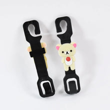 Multi - Purpose Car Seat Headrest Hooks (Mix Design / 2 Pc Set) - Justgrabit Inc.