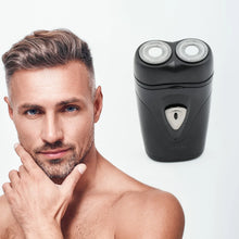 Men's Electric Shaver with Double Floating Heads Rechargeable | Portable, Cordless, Travel Electric for Men | USB Rechargeable Shaver | Water Resistant | Flexible Floating Shaving Heads - justgrabit.in | Just Grab It