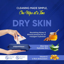 Beautiful Basics Dry & Sensitive Skin Face Wipes (2 Pkts x 50 Pcs Wipes) - justgrabit.in | Just Grab It
