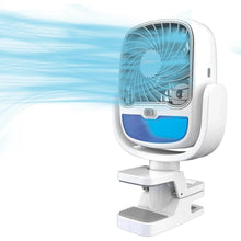 Air Portable Fan, Grip Go 3 Speed Small Fan, Great Stroller Fan, Travel or Desk Fan, Cordless Personal Evaporative Air Cooler, Universal Clamp for Indoor & Outdoor Use, 360 Degree Head Swivel, LED Color Changing Light - Justgrabit Inc.
