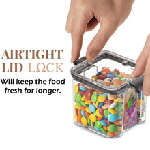 4Pc Square Container 700Ml Used For Storing Types Of Food Stuffs And Items. - Justgrabit Inc.
