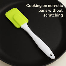 Silicone Cooking Spatula for Baking (1 Pc / 18 Cm / Mix Color) - justgrabit.in | Just Grab It