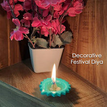 Silicone Diya for Diwali Attractive Design Colourful Diya Combo, Diwali (6 Pcs Set) - justgrabit.in | Just Grab It