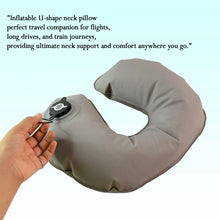 Premium Quality Inflatable Travel Neck Pillow (1 Pc) - Justgrabit Inc.