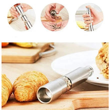 Stainless Steel Thumb Presser Salt and Pepper Grinder (1 Pc) - justgrabit.in | Just Grab It