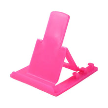 Adjustable Foldable Plastic Mobile Phone Stand Holder (1 Pc) - Justgrabit Inc.