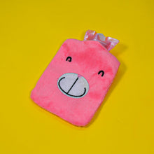 Pink Hot Water Bag with Cover Relief for Neck - justgrabit.in | Just Grab It
