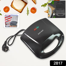 Sandwich Maker, Makes 2 Square Shape Sandwich | Non - Stick Plates| Easy to Use with Indicator Lights - Justgrabit Inc.