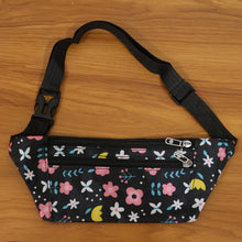 Floral Print Adjustable Waist Bag / Fanny Pack (1 Pc) - justgrabit.in | Just Grab It