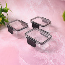 Kitchen Storage Container with Air Seal Lock Lid (3 Piece Set / 250 ML) - Justgrabit Inc.