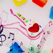 Battery Operated Musical Instruments Mini Guitar Toys and Light for 3+Years Old Kids - justgrabit.in | Just Grab It