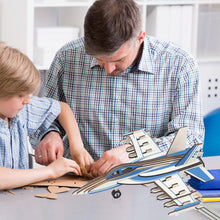 3D Wooden Aircraft Puzzle DIY Assembly Kit (Mix Design – 1 Set) - justgrabit.in | Just Grab It