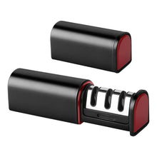 3 - Stage Knife Sharpener, Knife grinder Three - sided blade for both water (1 Pc) - Justgrabit Inc.